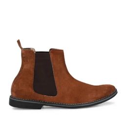 Eego Italy Men's Tan Chelsea Boots-image-11