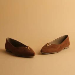 Eridani Women's Kim Tan Flat Ballets-picture-3