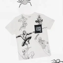 Pantaloons Junior Boys Snow White Printed T-Shirt-picture-22