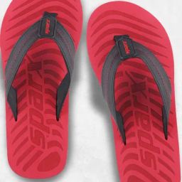 Sparx Men's Black Flip Flops-74