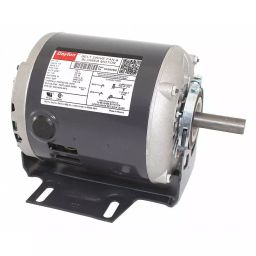Dayton 1 Speed Open Dripproof Cradle Base Mount 1/4 HP Belt Drive Motor, 5K260-37