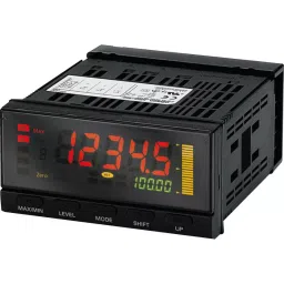 Omron Mv Meter Panel Mounting AC 100 To 240 V 5-Digit Display, K3HB-VLC-FLK3B1AC100-240-80