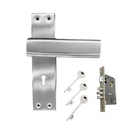 Cozi Gold 240x180x65 mm Stainless Steel and Brass Zinc Finish Mortise Door Handle 11002-KY-SS-image-85