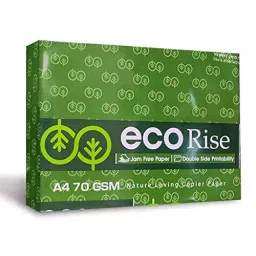 JK Eco-Rise 70 GSM A4 Size Multipurpose Copier Paper 500 Sheets White (Pack of 1 Ream)-12
