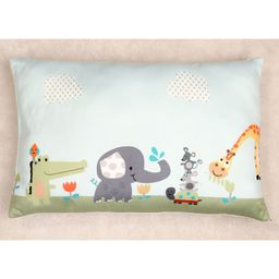 New Comers Infant Pillow with Super Soft Imported Fabric Animal & Cartoon Prints - Multicolour-picture-2