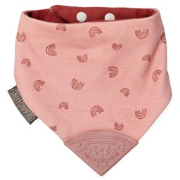 Cheeky Chompers Teething Bib for Toddlers and Babies - Rainbow Rose-picture-15