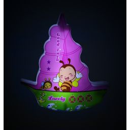 Chocozone Boat Plug In LED Night Lamp - Purple-51