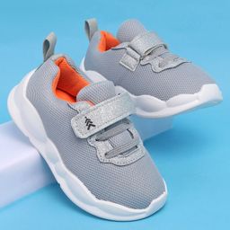 Pine Kids Glittery Detailing Velcro Closure Causal Shoes - Grey-image-79