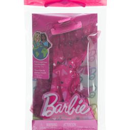 Barbie Doll Fashions and Accessories Set with 1 Complete Barbiecore Outfit - Multicolor-image-4