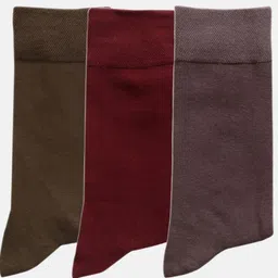 N2S NEXT2SKIN Men Pack Of 3 Calf-Length Socks-image-89