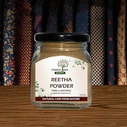 FORESTREE Pure & Natural Reetha Powder - 100 g-7