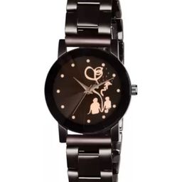Miss Perfect Unisex Textured Dial & Bracelet Style Straps Analogue Watch jk_295-picture-7