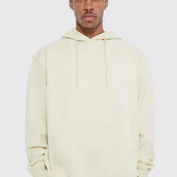 boohooMAN Oversized Hooded Sweatshirt-image-5