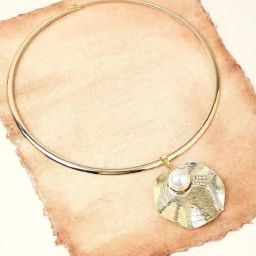 Sohi Swirl Collar Necklace for Women-image-47
