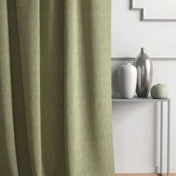 DDECOR Live Beautiful Green Readymade 9 Ft. Door Curtain - Set of 1-image-26