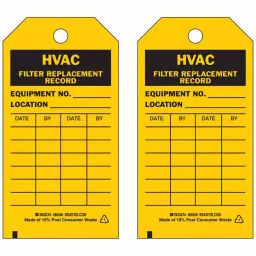 BRADY Tag 3 inch x 5-3/4 inch Black on Yellow for Indoor/Outdoor Usage, 8UU49 (Pack of 10 Pcs)-image-85
