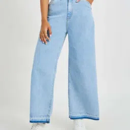 Styli Blue Cotton Relaxed Fit Jeans-picture-15