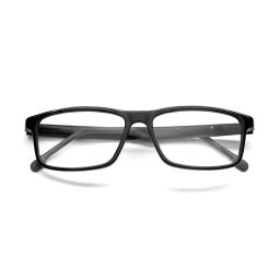 Carrera Black Rectangular Eye Frames for Men image 4