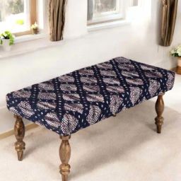 Ikiriya Bestone Blue Sheesham Wood Parisian Bench-image-85
