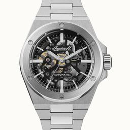Ingersoll Men Dial & Stainless Steel Bracelet Style Straps Analogue Automatic Watch I15002-26