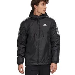 Adidas ESS INS HO JKT Black Regular Fit Jacket-image-57