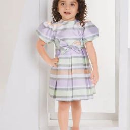 Peppermint Girls Multicolor Striped Dress-picture-21