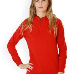Belle Fille Red Regular Fit Sweatshirt-image-28