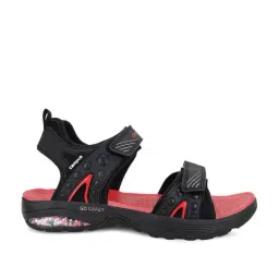 Campus Men's Black Floater Sandals-image-55