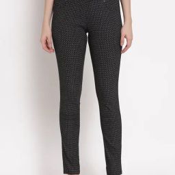 Westwood Black Skinny Fit Jeggings-image-100