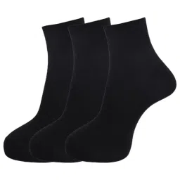 Dollar Navy Cotton Socks - Pack of 3-48