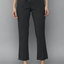 Allen Solly Grey Regular Fit Trousers-image-61