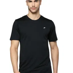 ALCIS Black Regular Fit Sports T-Shirt-image-90