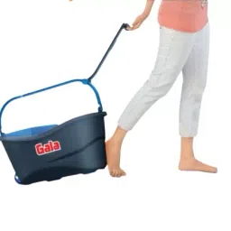 Gala 163921 Turbo Spin Mop with Bucket and 2 Refills (Grey and Blue) image 3