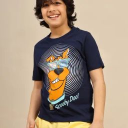 Kidsville Scooby Doo Printed Regular Fit T-Shirt For Boys-picture-20