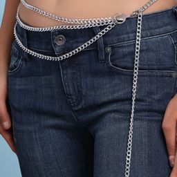 Yellow Chimes Triple Layered Waist Chain-23