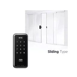 Epic 2 Way Sliding Type Smart Door Lock with Pin Number & RFID Locking System, Touch H image 2