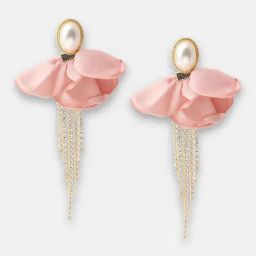 Sohi Gold Plated Party Designer Stone Dangler Earrings-18