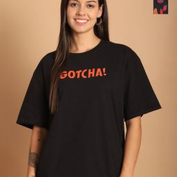 Tromko Women Pack of 2 Graphic Printed Round Neck Cotton Relaxed Fit T-shirts-picture-15