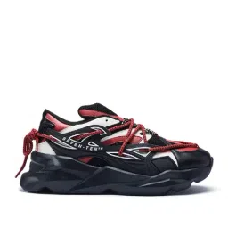 7-10 C8 Men's Black & Red & Red Casual Sneakers-image-78