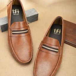 Hydes N Hues Men's Tan Casual Loafers-image-66