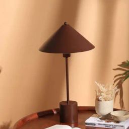 FIG Living Terracotta Metal & Iron Casa100 Table Lamp-57