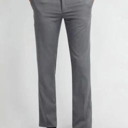 Arrow Grey Slim Fit Checks Trousers-picture-4