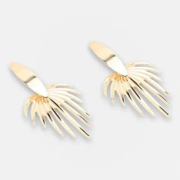 Sohi Gold Plated Party Designer Drop Earrings-0
