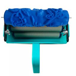 Kayra Decor Design Roller for Wall Painting 17.78 cm (7 Inch)es Machine with Flower Design Texture Roller (SEVEN238C)-32