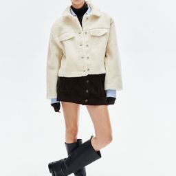 H&M Button-Front Teddy Jacket image 2