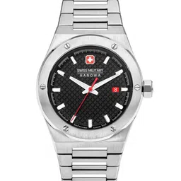 SWISS MILITARY HANOWA Men Dial & Stainless Steel Bracelet Style Straps Analogue Watch SMWGH2101604-image-77