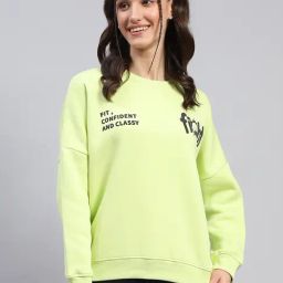 Rock.it Green Cotton Blend Printed Full Sleeve Sweatshirt-image-71