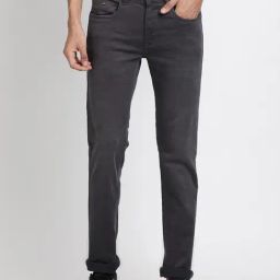 Turtle Charcoal Grey Narrow Fit Jeans-image-88