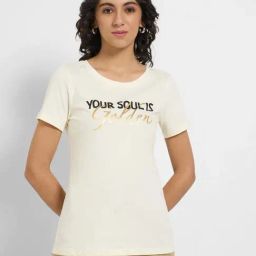 Honey By Pantaloons Marshmallow Cotton Regular Fit Printed T-Shirt-picture-44