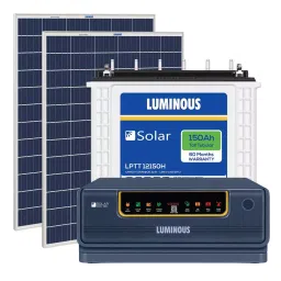 Luminous 165 W Solar Panel with NXG+1400 Inverter & LPTT 12150H Battery 150 Ah, ‎NXG+1400-1_LPTT12150H-1_165W-2 (Combo of 4)-picture-22